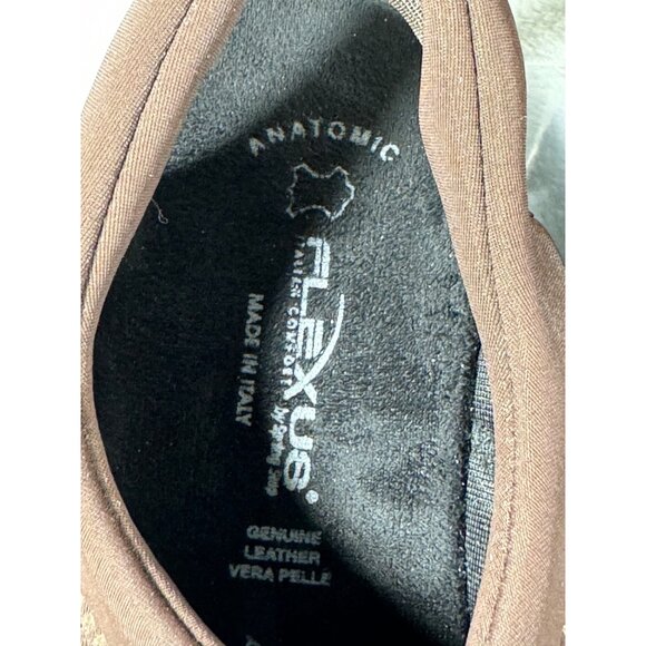 Flexus womens size 8.5 anatomic strappy sandels brown - Picture 9 of 16